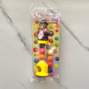 VTG Lisa Frank Hollywood Bear mini yellow gumball dispenser - SIP